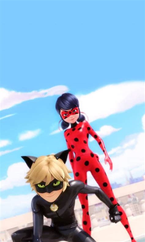 Ladybug Cartoon Wallpaper