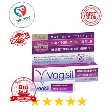 Jual Vagisil Anti Itch Cream 28 Gram USA Maximum Strength Krim Anti