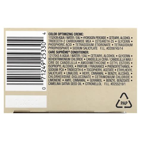 L Oréal Superior Preference Luminous Fade Defying Color NB Lightest Natural Blonde