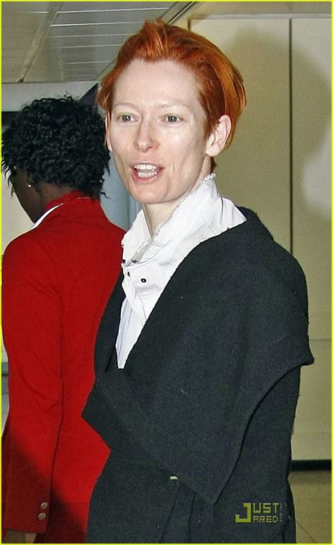 Tilda Swinton Is Red Hot Photo Photos Just Jared Celebrity News And Gossip