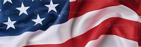 American Flag As Background Usa Flag Waving Long Banner 13052378