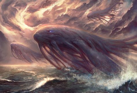 A Dream Ga L Giudicelli Sea Creatures Art Fantasy Monster Creature