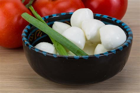 Mozzarella cheese balls 12292260 Stock Photo at Vecteezy