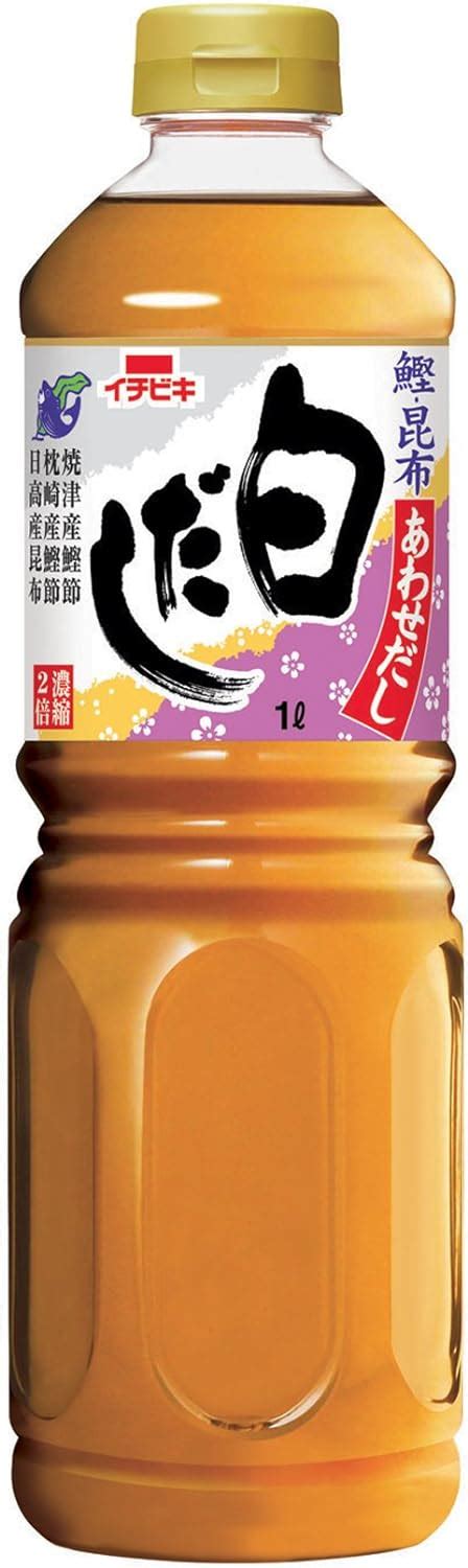 Jp イチビキ あわせだし白だし 1l×2本 食品・飲料・お酒