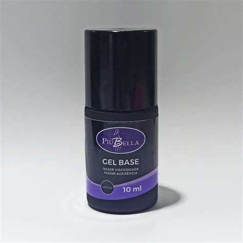 Gel Base Piubella Unhas De Gel E Blindagem De Unha 10ml Usina Das Unhas