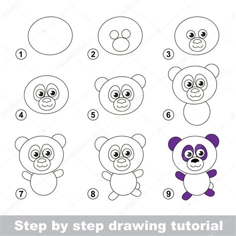 Como Se Desenhar Um Panda - Como Desenhar Um Bebe Panda Passo A Passo Como Desenhar Um Panda