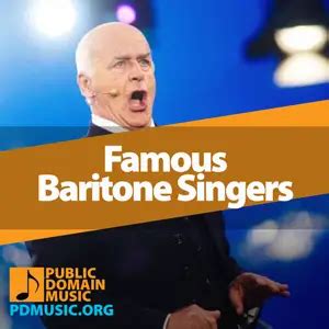 greatest  famous baritone singers  smooth voices public