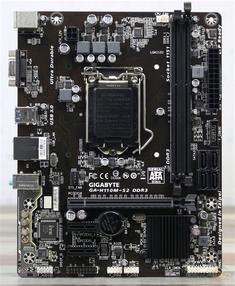 Огляд і тестування материнської плати GIGABYTE GA-H110M-S2 DDR3 GECID ...