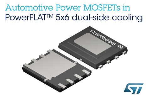 Dual Side Cooling Package Enables Higher Power Density For Mosf