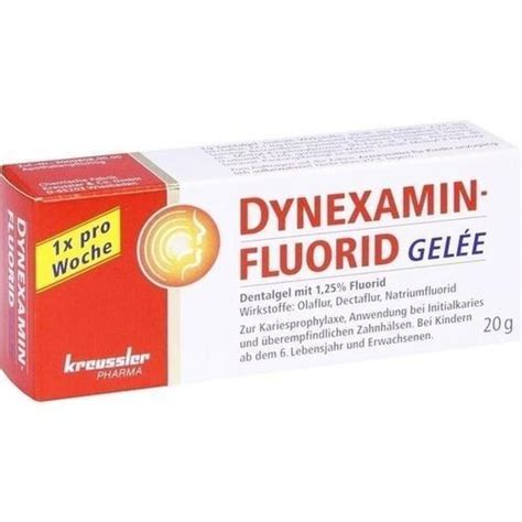 DYNEXAMINFLUORID Gelee Dentalgel 20 g PZN 11037012 | eBay.de