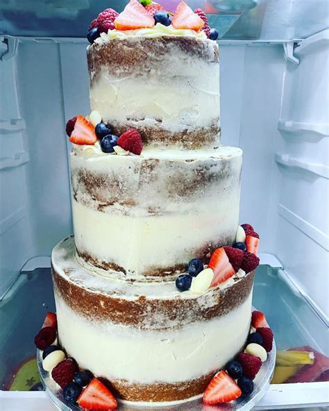 Tier Semi Naked Cake