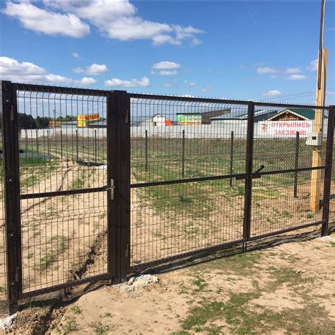 Монтаж ворот с калиткой купить от производителя по цене 15000р. с ...