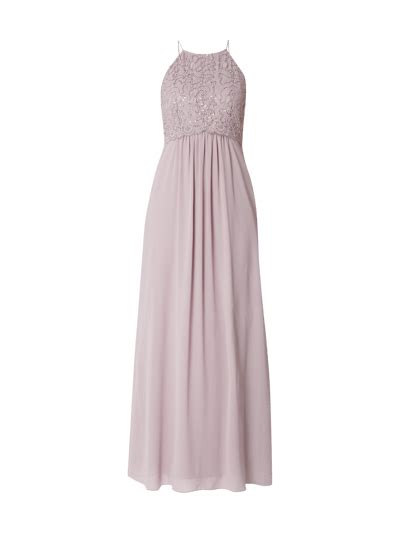 Jake S Cocktail Abendkleid Im Rock Top Look Lavender Melange Online