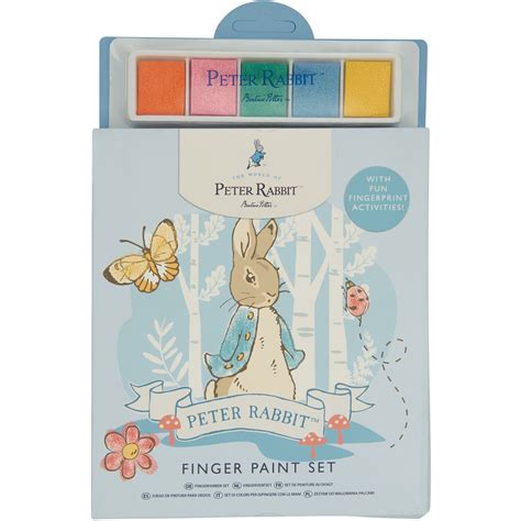 Peter Rabbit Finger Paint Set | Wilko