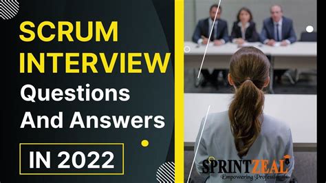 Scrum Master Interview Questions With Answers Scrum Master I