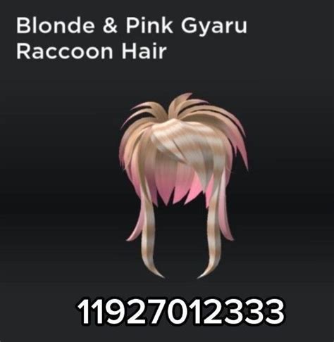 Blonde Hair With Pink The Style And Gyaru Roblox Design De Bonecos Animados Desenhos