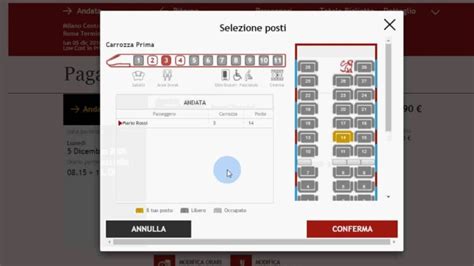 Scopri la comodità dell Italo la mappa dei posti in carrozza 2024