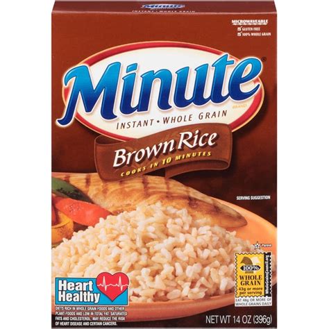 Minute Rice Instant Whole Grain Brown Rice From Publix Instacart