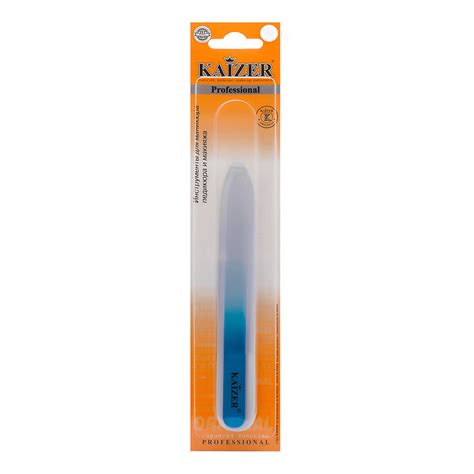 KAIZER Пилка стеклянная 135 мм, Голубой купить по цене 169₽ в ЛЭТУАЛЬ