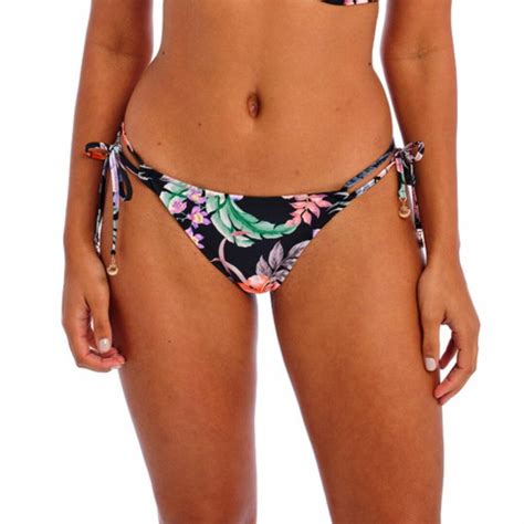 Plavky Spodn D L Freya Swim Kamala Bay Tie Side Bikini Brief Midnight Caresse Braexpert