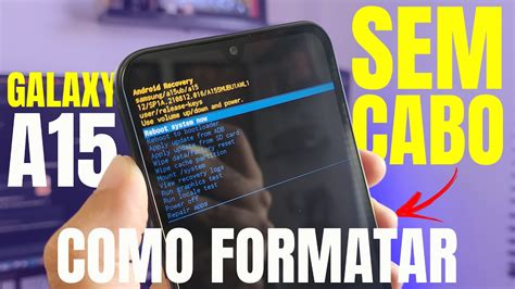 Como FORMATAR Celular Samsung 2024 Hard Reset Rápido SEM CABO USB