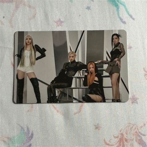 Blackpink Born Pink Apple Music Official Pob Preorder Benefit Photocard