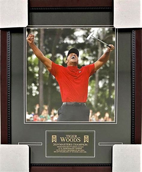 Tiger Woods The Masters Victory Kbk Sports