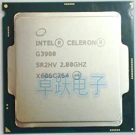 Intel Celeron G3900 2.8ghz 2m Cache Dual-core Cpu Processor Sr2hv ...