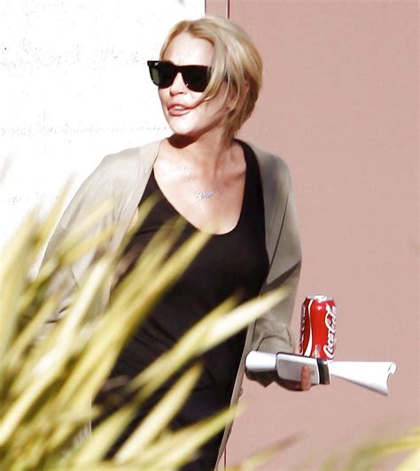 Lindsay Lohan See Thru At The Downtown Womens Center In LA Porn Pictures XXX Photos Sex Images