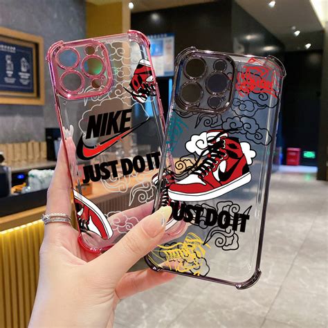 For Infinix Hot I I Pro Play Note Smart Just Do It Clear Plating Case Anti Drop