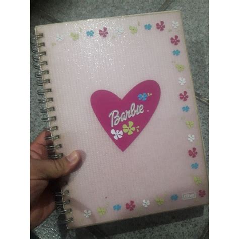 Caderno Da Barbie Antigo - Caderno antigo vintage da Barbie Tilibra | Shopee Brasil