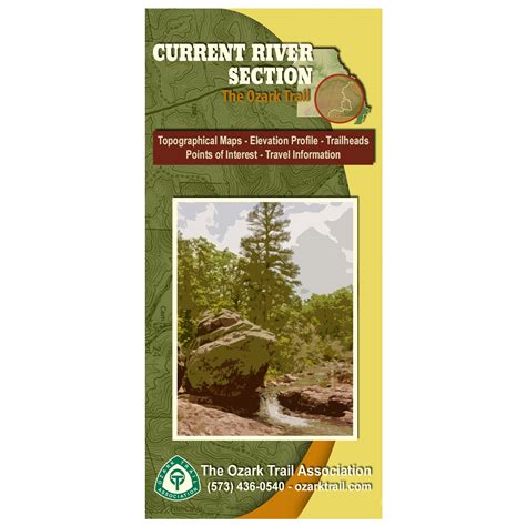 current river section map ozark trail association