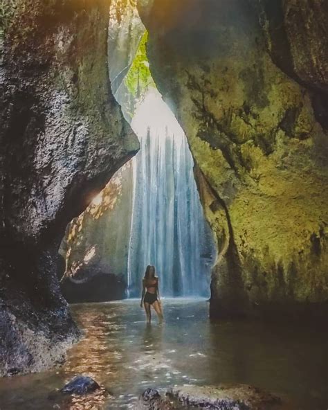 Tukad Cepung Waterfall A Rising Star Waterfall In The Heart Of Bali — Baligram Magazine