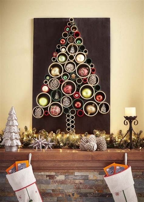 30 Diy Wall Christmas Tree To Except Your Space Wall Christmas Tree Alternative Christmas