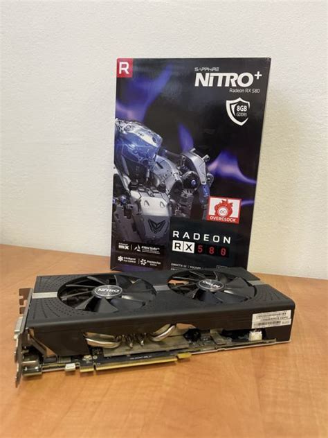 SAPPHIRE Nitro+ Radeon RX580 8GB GDDR5
