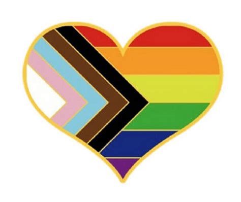 Set Of 2 Progress Pride LGBTQ Gay Trans Ethnic Minorities Rights Pin Badges Emblems Gifts Ltd