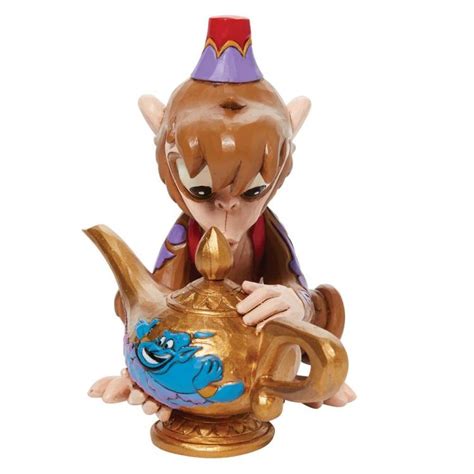 Aladdin Disney Traditions Abu With Genie Lamp Figurine Jim Shore