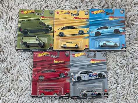 Hot Wheels Deutschland Design Set Car Culture Porsche Audi Mercedes Amg Picclick Uk