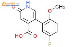 5 5 Fluoro 2 Methoxyphenyl 2 Oxo 1H Pyridine 4 Carboxylic Acid