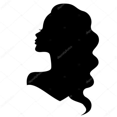 Красивый силуэт девушки фото