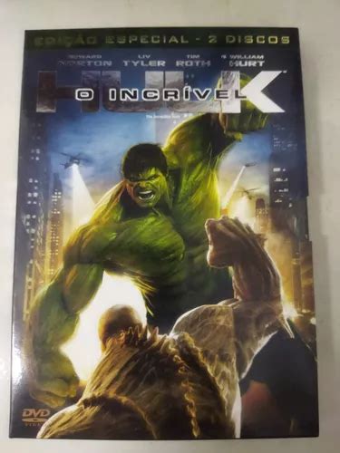 Dvd Duplo O Incr Vel Hulk Edward Norton Parcelamento Sem Juros