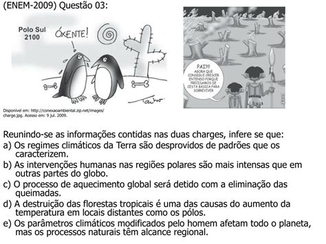 Reunindo-se As Informações Contidas Nas Duas Charges Infere-se Que