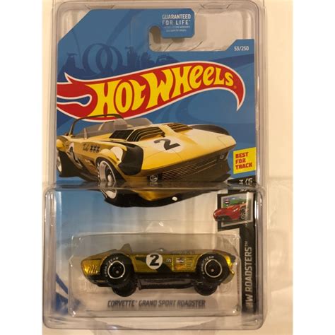 Hot Wheels CORVETTE GRAND SPORT ROADSTER Super Treasure Hunt Shopee Malaysia