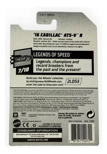 Hot Wheels Décimo Aniversario Leyendas De La Velocidad 16 R Cuotas sin interés