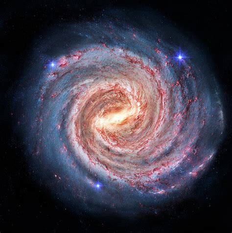 Milky Way Galaxy by Science Photo Library