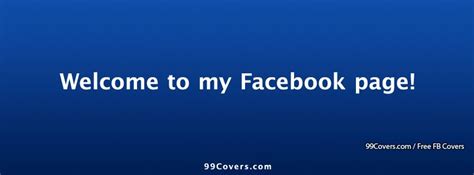 Welcome Facebook Cover Woodslima