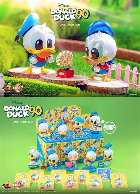 玩具有毒addictedtoys2020 潮玩盒抽設計師玩具專賣店 HOT TOYS 唐老鴨 COSBI 90週年 系列盲盒 addictedtoys2020