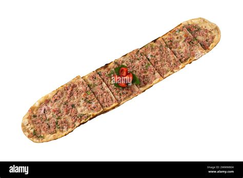 Traditional Turkish Baked Dish Pide Turkish Pizza Pide Middle Eastern