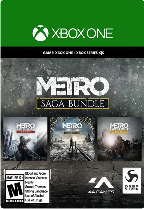 Buy Metro Saga Bundle / Metro Exodus Gold XBOX ONE X|S 🔑 cheap, choose ...