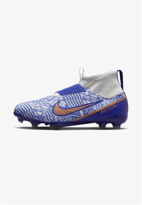 Nike Performance JR MERCURIAL - Moulded stud football boots - white ...